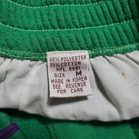 Vintage Kamikaze World Tour Sweatpants Size M Green 90’s Joggers Sweats Mens - Picture 6 of 10